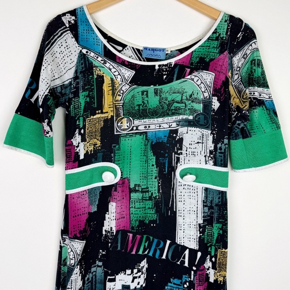 Margo Retro "America" City Skyscraper Dress - Picture 2 of 9